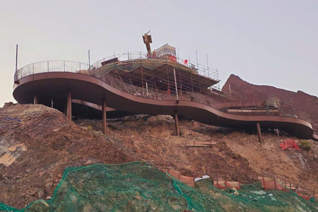 Hatta Dam Steel Walkways