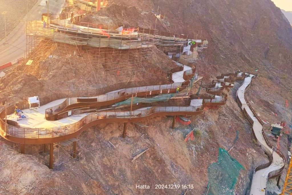 Hatta Dam – Steel Walkways