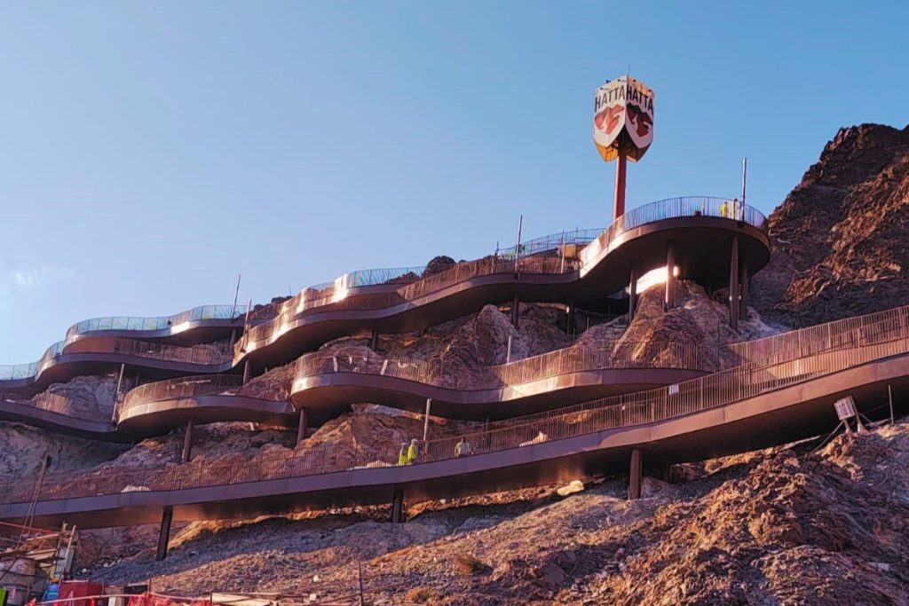 Hatta Dam Steel Walkways