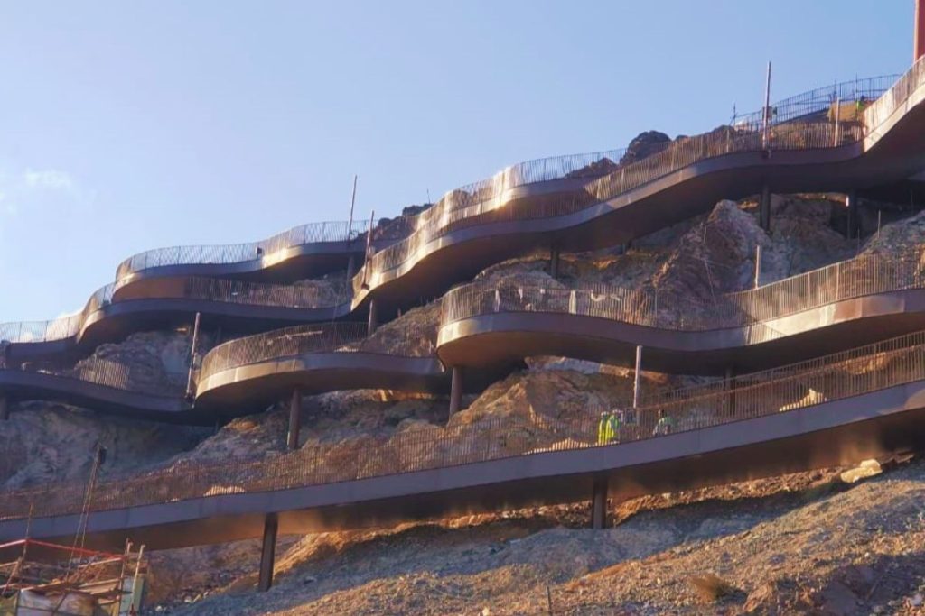 Hatta Dam Steel Walkways