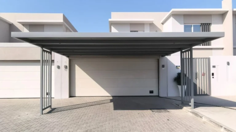 GARAGE STEEL STRUCTURE - Mohammed Bin Rashid Housing Establishment