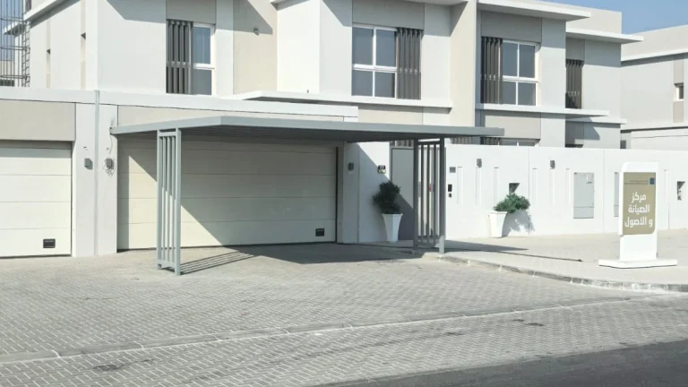 GARAGE STEEL STRUCTURE - Mohammed Bin Rashid Housing Establishment