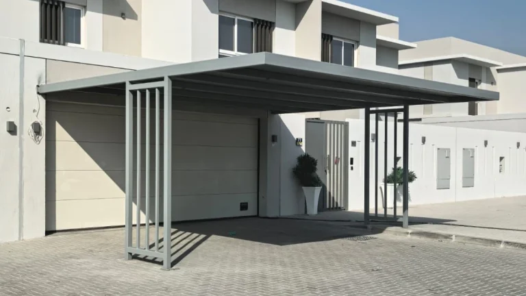 GARAGE STEEL STRUCTURE - Mohammed Bin Rashid Housing Establishment